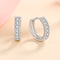 Aretes de Plata S925 con Moissanita Color D para Mujer
