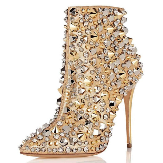 Botas de Tacón Alto Gamuza con Hebillas - Calzado Elegante para Invierno - Image 5