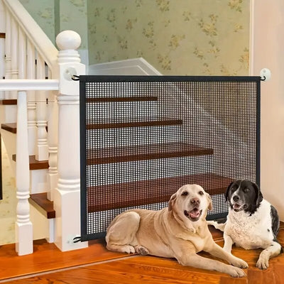 Corral Portátil Plegable para Mascotas con Red de Seguridad Reforzada - Image 11