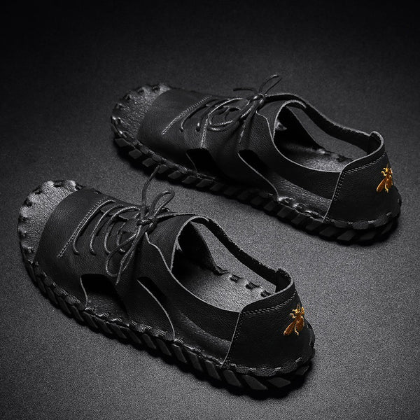 Sandalias Mocasín para Manejar Hombre - Zapatos de Playa Antideslizantes Modernos