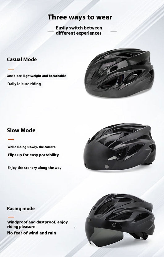 Kit Completo de Protección para Ciclismo: Casco, Cinturón y Gafas - Image 26