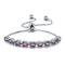 Pulsera de Topacio Ajustable en Plata 925