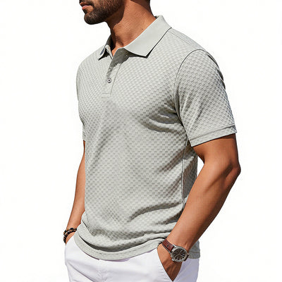 Polo Cuadros Hombre Transpirable Casual - Image 7