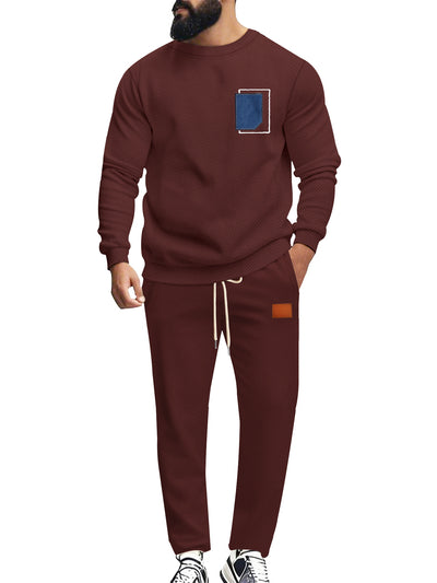 Suéter Deportivo Combinado Dos Piezas - Conjunto Casual Moderno - Image 28