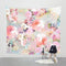 Tapiz de Pared Floral Love Of A Flower - Decoración Versátil para el Hogar