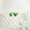 Fashion Female Niche Design Light Luxury High Sense Of Ring Dorado Verde 50mm52mm54mm