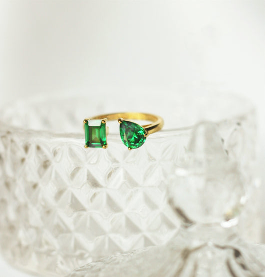 Anillo de Diseño Exclusivo Lujo Ligero para Mujer - Image 6