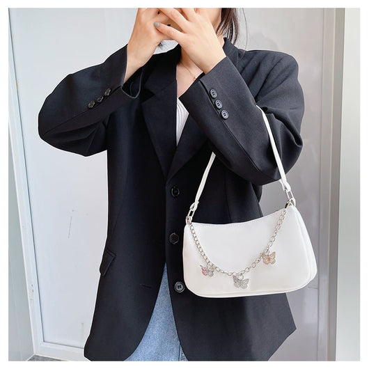 Bolso Bandolera Mariposa con Cadena - Cartera Versátil Comodidad Diaria - Image 17