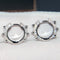 Aretes de Plata 925 con Cristales de Diamante - Diseño Europeo Hipoalergénico