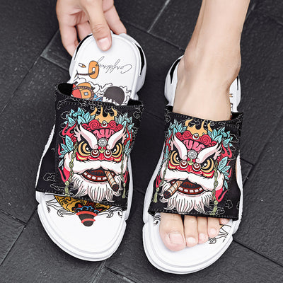 Sandalias y Pantuflas Deportivas para Hombre con Suela Gruesa - Image 2