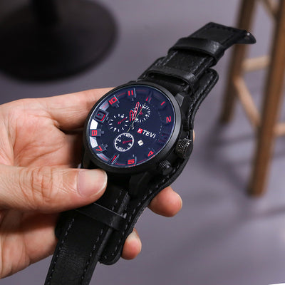 Reloj de Cuarzo para Hombre Grande con Calendario - Image 6