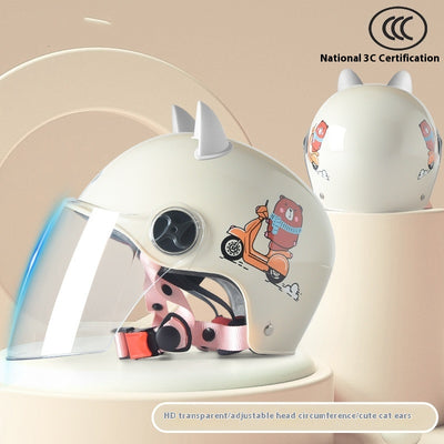 Casco de Seguridad Certificado 3C para Niños - Verano Ligero Unisex - Image 4