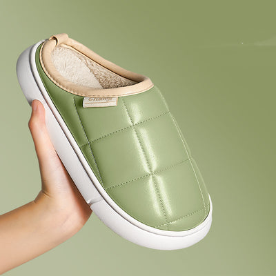 Pantuflas Térmicas para Pareja con Suela Gruesa y Felpa Suave - Image 6