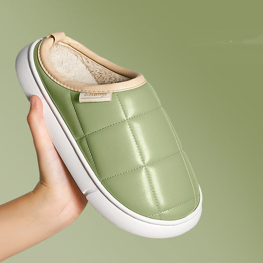 Pantuflas Térmicas para Pareja con Suela Gruesa y Felpa Suave - Image 6
