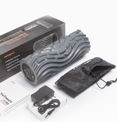 Rodillo Masajeador Eléctrico USB con Vibración y Acupresión para Alivio Muscular - Image 3