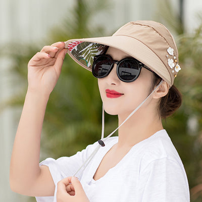 Gorra Visera Vacía Perla Verano con Protección Solar - Image 12