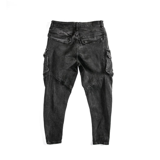 Pantalones Vaqueros con Roturas en Rodillas y Aberturas en Tobillos - Image 6