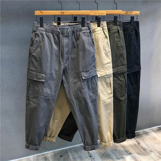 Pantalones Casuales Holgados para Trabajo Otoño Hombre - Image 3
