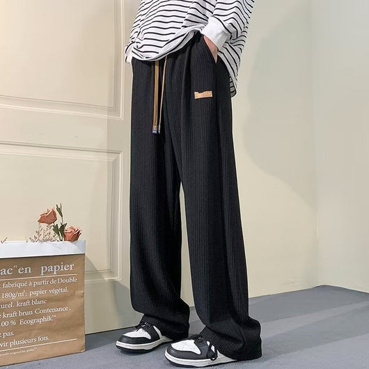 Pantalones Casuales para Hombre en Colores Sólidos - Versátiles y Fáciles de Combinar