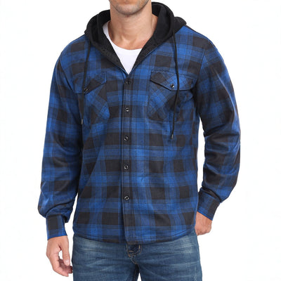 Sudadera Térmica con Capucha y Forro Polar Grueso para Hombre - Image 2