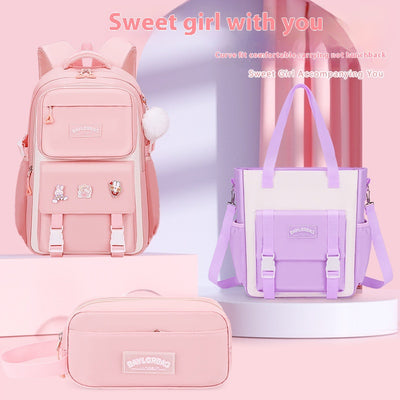 Mochila Escolar de Gran Capacidad Ergonómica para Niños - Image 2