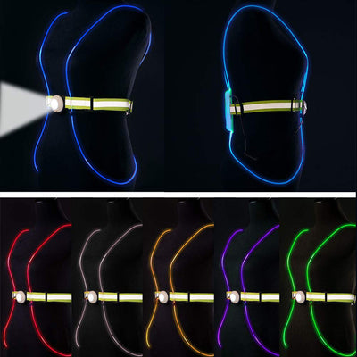 Chaleco de Seguridad con Luz LED para Bicicleta - Image 9