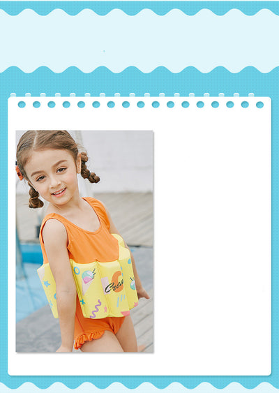 Traje de Baño Flotador para Bebés - Chaleco Salvavidas Integrado Niña - Image 4