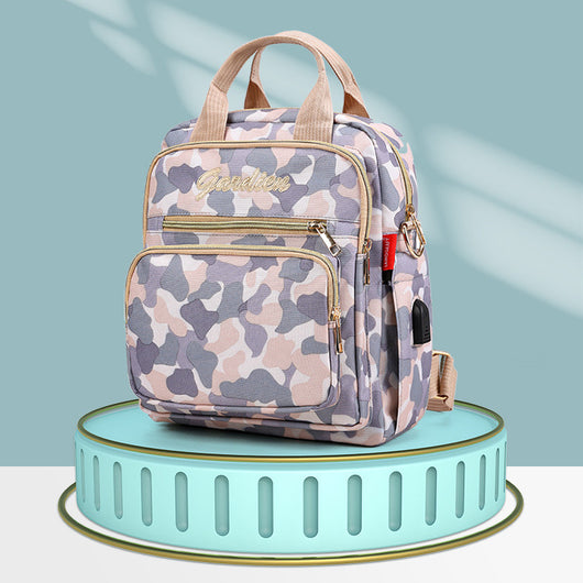 Bolsa Maternal Dos Compartimentos Bandolera para Mamá