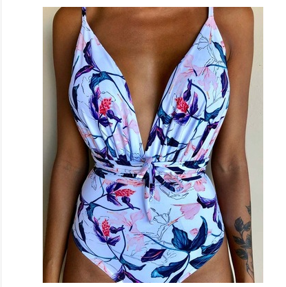 Traje de Baño Monokini Escotado para Mujer - Image 18