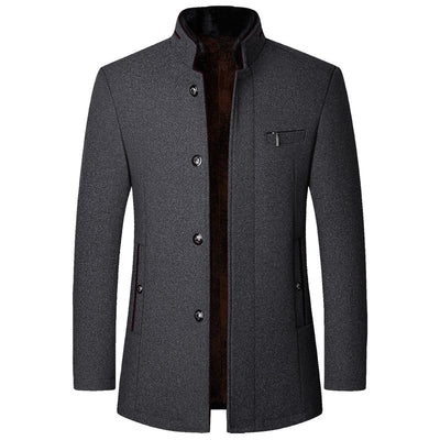 Chaqueta Casual para Hombre con Cuello de Pie - Image 4