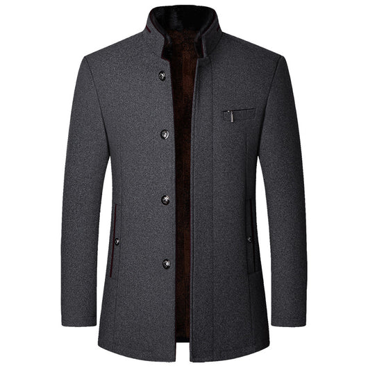 Chaqueta Casual para Hombre con Cuello de Pie - Image 4