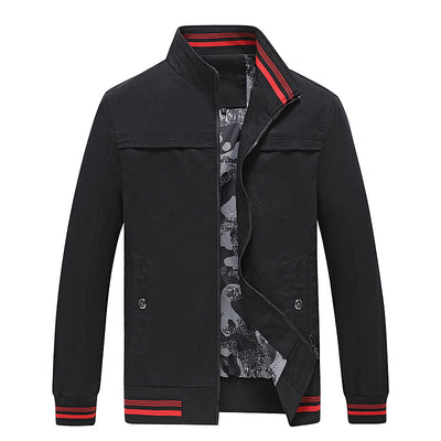 Chaqueta Casual de Algodón con Cuello Mao para Hombre - Image 10