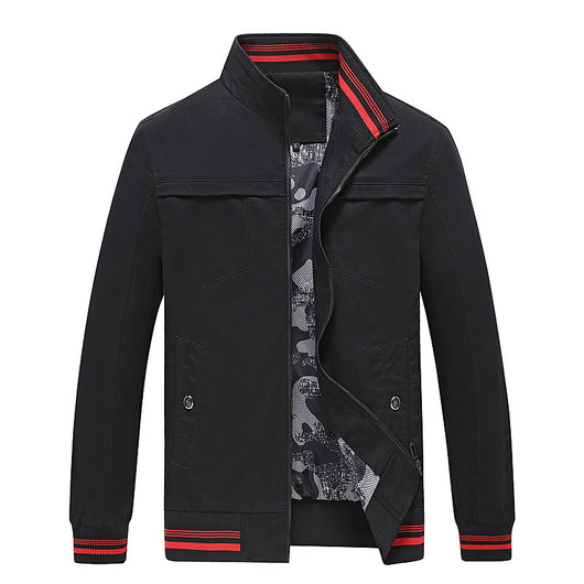 Chaqueta Casual de Algodón con Cuello Mao para Hombre - Image 10