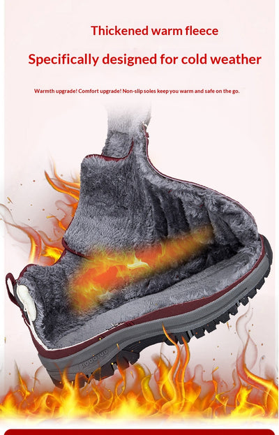 Zapatos Térmicos de Algodón con Forro Polar para Hombre - Image 10