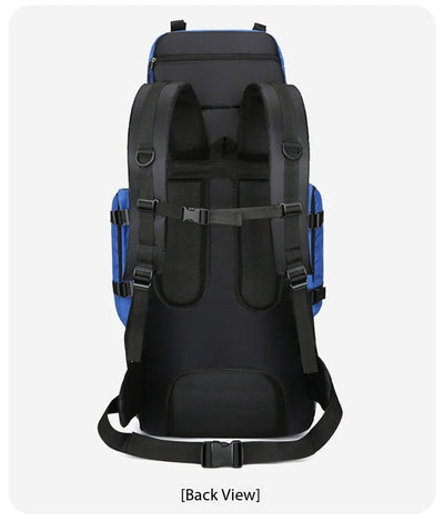 Mochila de Viaje 90L Impermeable para Senderismo y Trabajo - Image 37