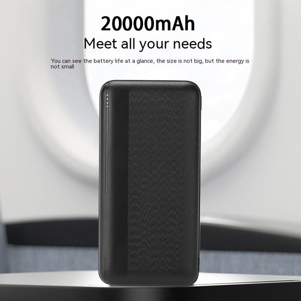 Chaleco Power Bank con Pantalla LED - Batería Portátil Ultradelgada