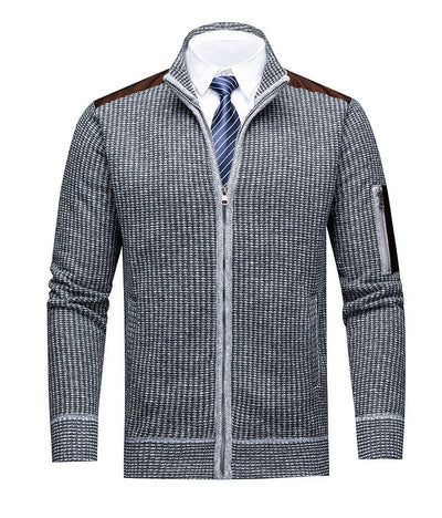 Cardigan Tejido Cuello Alto con Forro Polar para Máximo Abrigo - Image 14