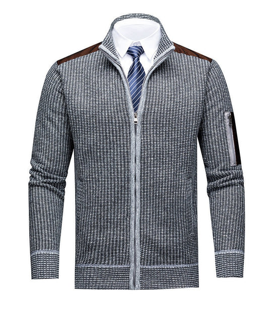 Cardigan Tejido Cuello Alto con Forro Polar para Máximo Abrigo - Image 14