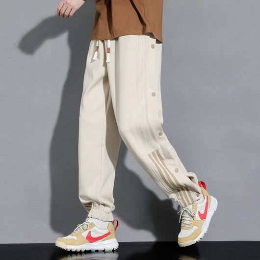 Pantalones Deportivos Holgados con Tobillera para Hombre - Estilo Otoño - Image 8
