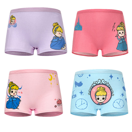 Calzones Princesa de Algodón para Niñas - Diseño Cartoon Cómodo - Image 5