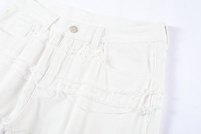 Pantalón Cinco Puntos con Detalle de Borlas Diseño Exclusivo - Image 18