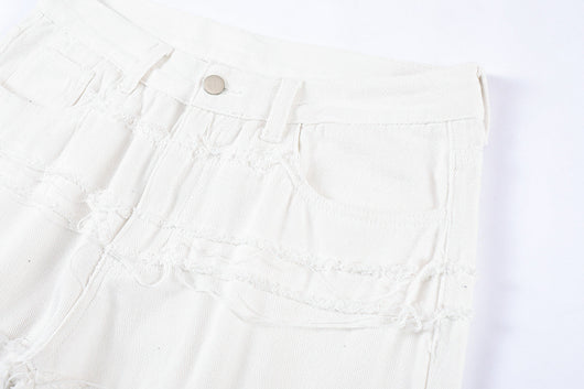 Pantalón Cinco Puntos con Detalle de Borlas Diseño Exclusivo - Image 18