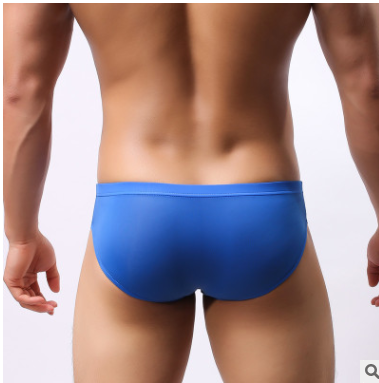 Calzoncillos Tipo Boxer de Seda Helada Ultrafinos y Transparentes para Hombre - Image 3