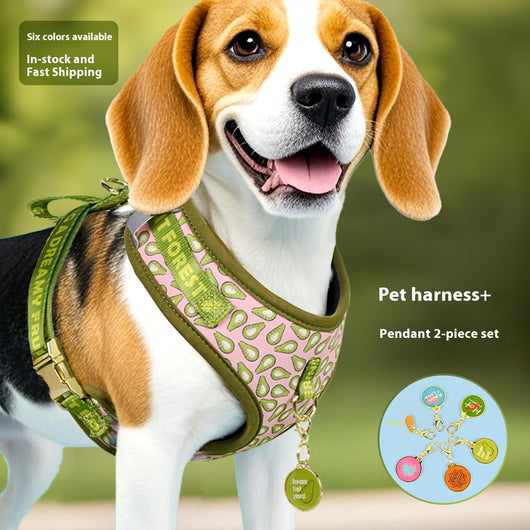 Arnés Pectoral Transpirable para Perros - Ajustable y Cómodo