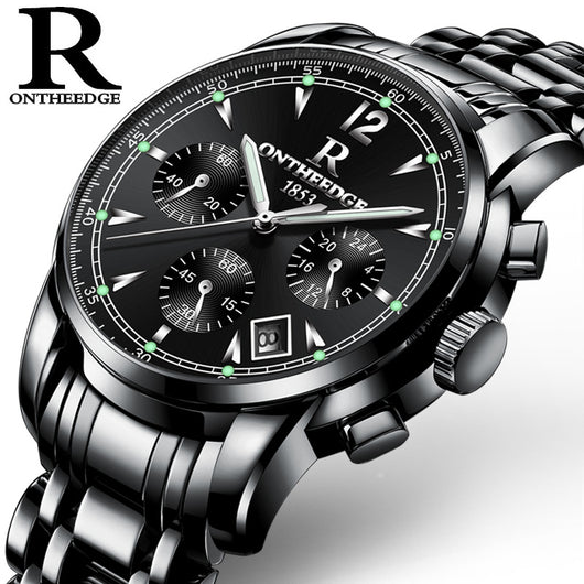 Reloj Multifuncional con Correa de Acero Inoxidable - Image 13