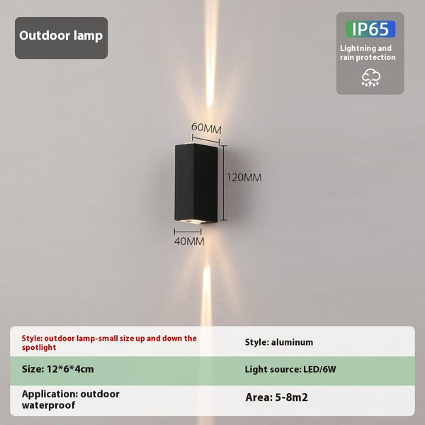 Lámpara LED Impermeable para Exterior - Diseño Moderno para Pasillos y Salas - Image 3