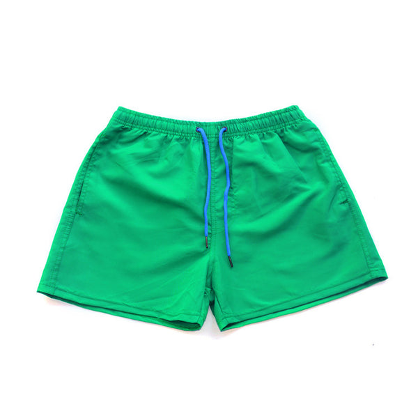 Pantalones Cortos de Playa para Hombre Secado Rápido Color Sólido - Image 7