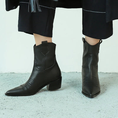 Botas de Tacón Alto con Punta Afilada - Image 11