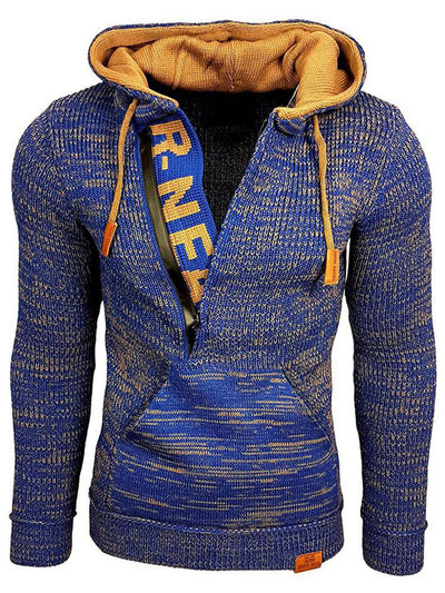 Suéter Hoodie Multicolor con Capucha - Pullover Cálido de Manga Larga - Image 6