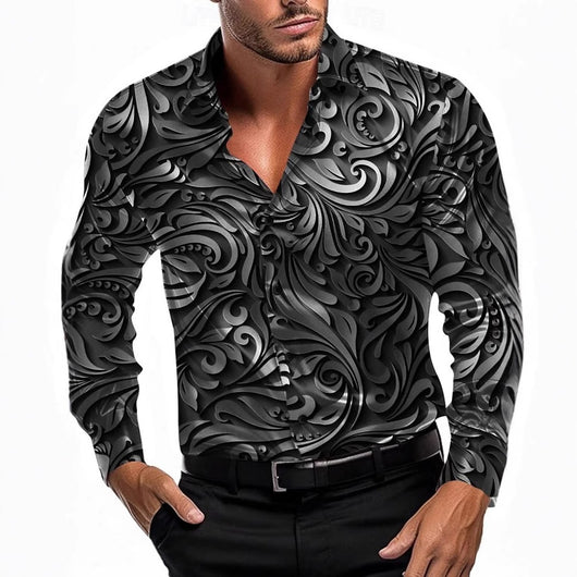 Camisa Hawaiana Vintage Estampada para Hombre - Cómoda y Fresca para el Verano